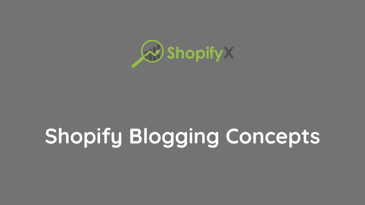 how to blog with shopify